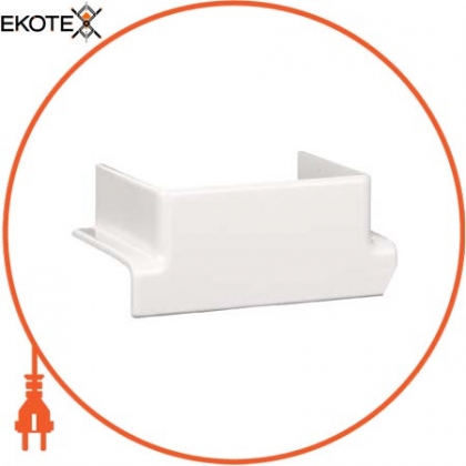 Тримач кабелю 45 - T-piece - 75 x 55 mm - PC / ABS - polar white, Schneider, ISM10107P
