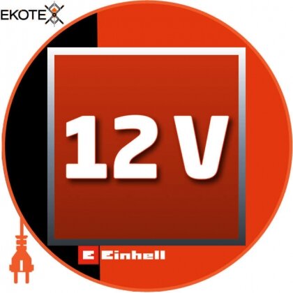 Einhell 4513602 акумуляторний шуруповерт te-cd 12 li with 2nd battery