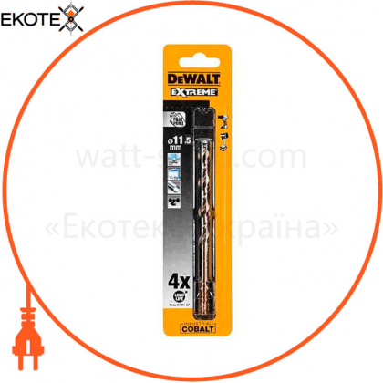 Свердло по металу EXTREME INDUSTRIAL COBALT DeWALT DT4966, DeWALT, DT4966