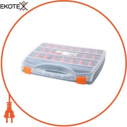 Enext t010009 органайзер-кейс пластиковий, e.toolbox.06, 460х360х80мм