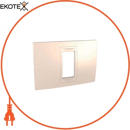 Unica Allegro - декоративна рамка - 1 module - cream, Schneider, MGU4.101.59