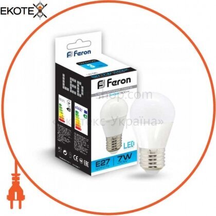 Feron 25483 светодиодная лампа feron lb-95 7w e27 6400k