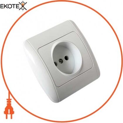 Розетка e.install.stand.813 без з/к з рамкою, Enext, s035027