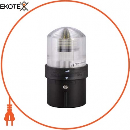 O 70 mm світлова колона - flashing - clear - IP65 - 24 V, Schneider, XVBL1B7
