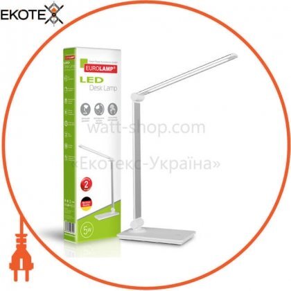 EUROLAMP LED Світильник настільний металевий в стилі хайтек 5W 5300-5700K білий, Eurolamp, LED-TLG-3(white)