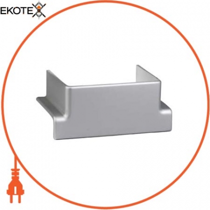 Тримач кабелю 45 - T-piece - PC / ABS - aluminium metallic, Schneider, ISM10357
