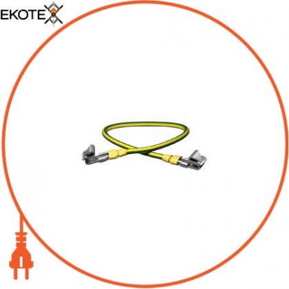 Тримач кабелю 45 Тримач кабелю 50 Тримач кабелю 70 - earthing device - green yellow, Schneider, ISM10953