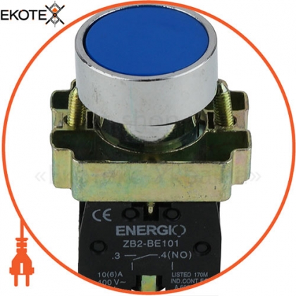 ENERGIO 60114 кнопка energio xb2-ba61 пуск синяя no