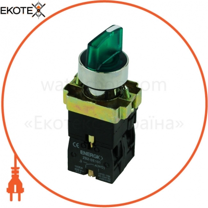 ENERGIO 60151 переключатель секторный energio xb2-bk2365 1-0 с индикатором зеленый no+nc