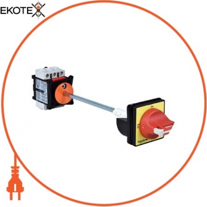 Schneider VCCD2 tesys vario - emergency stop switch disconnector - 40 a - back of enclosure