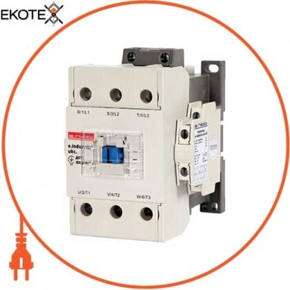 Контактор e.industrial.ukc.65.24, 65А, 24В, 3P, 1no+1nc, Enext, i.0090036