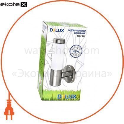 Delux 90011343 светильник садово-парковый pole 002 e27 нержавеющая сталь