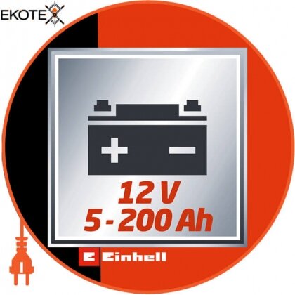 Зарядний пристрій CC-BC 10 E, Einhell, 1050821