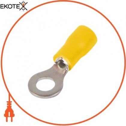 Ізольований наконечник e.terminal.stand.RVL3.3,5.5.2.5 yellow-4 кв. мм, жовтий, Enext, s1036066