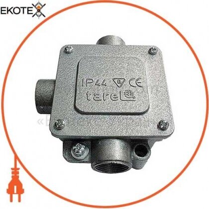 Коробка розподільна меаллическая Р21/3, IP 44, 380 B, 5*10, Enext, 26