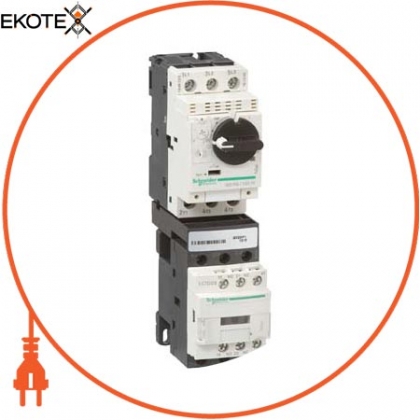 Комбінований пускач тип 2 2,5А 230В, Schneider, GV2DP108P7