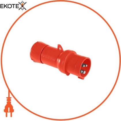 Кабельна вилка, швидка 16А 3p + e IP44 380 ... 415В, Schneider, PKX16M434