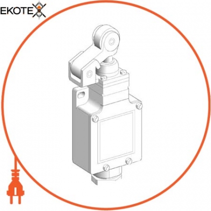 Schneider XCKL521 limit switch xckl - th.plastic roller lever plunger - 1nc+1no - slow - cab.gland