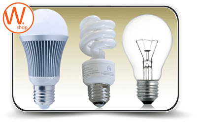 Энергосберегающие лампы в W. Shop: люминесцентные и светодиодные